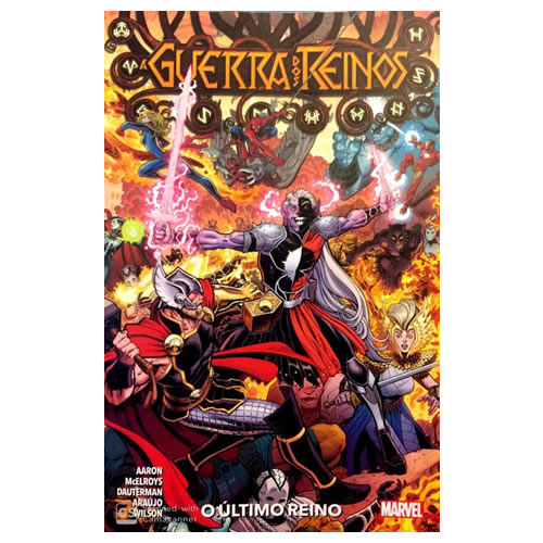 HQ: A Guerra dos Reinos: O Último Reino VOL.1 - Capa Comum