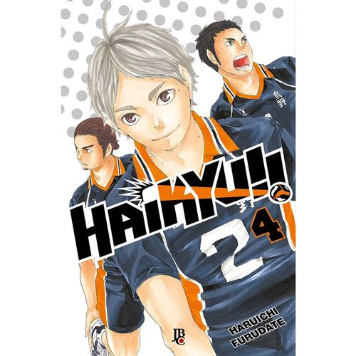 Manga: Haikyu!! Vol.04 JBC