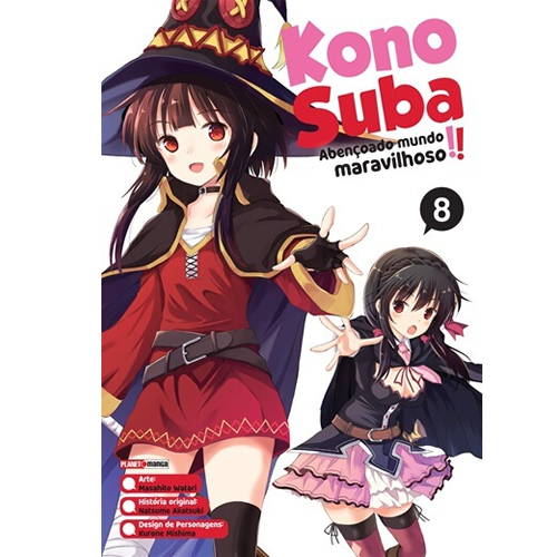 Manga: KonoSuba: Abençoado mundo maravilhoso! Vol.08 Panini