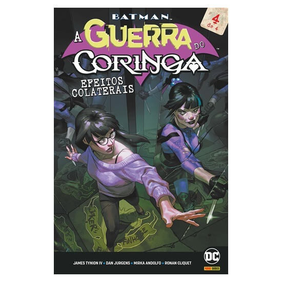 HQ: Batman: Guerra do Coringa - Efeitos Colaterais vol.4 de 4