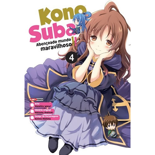 Manga: KonoSuba: Abençoado mundo maravilhoso! Vol.04 Panini
