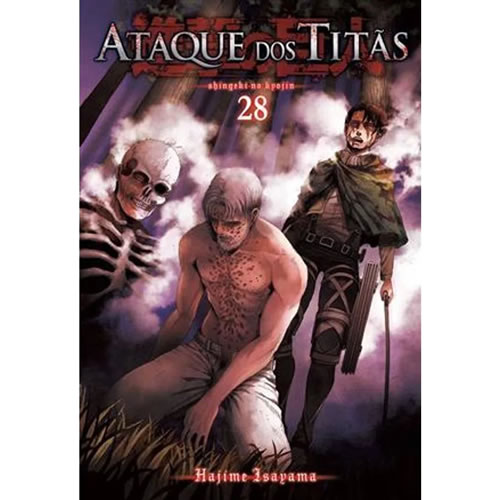 Manga: Ataque dos Titãs vol.28 Panini