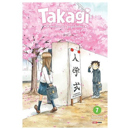Mangá: Takagi, A Mestra Das Pegadinhas  Vol.07