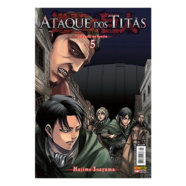 Manga: Ataque dos Titãs vol.05 Panini