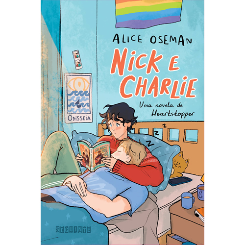 LIVRO CIA DAS LETRAS: NICK E CHARLIE: UMA NOVELA DE HEARTSTOPPER VOL.ÚNICO