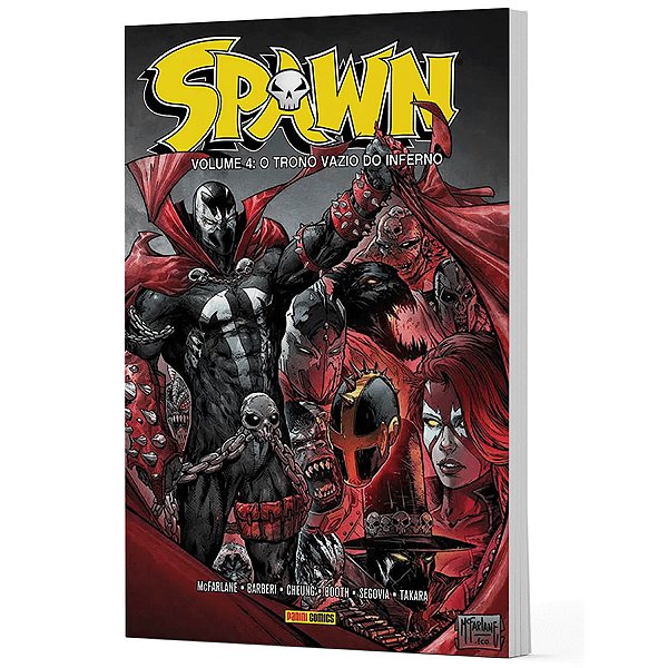 QUADRINHO PANINI: SPAWN: O TRONO VAZIO DO INFERNO VOL.4