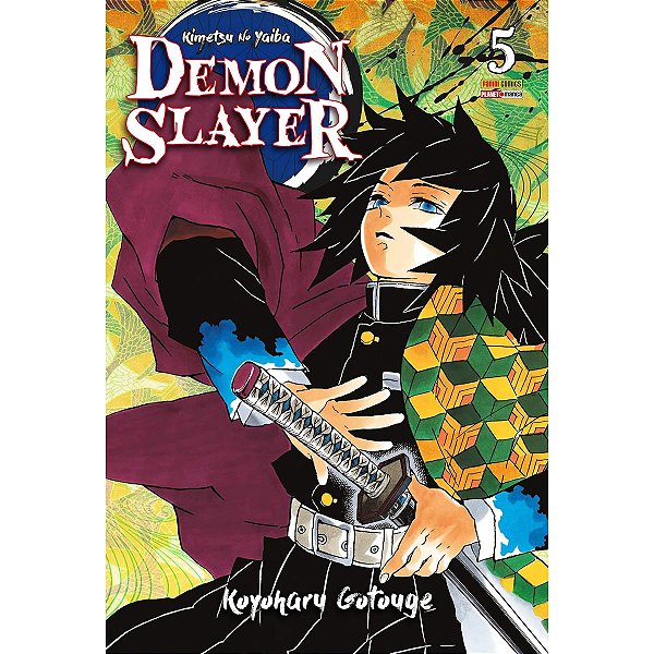 Manga: Demon Slayer: Kimetsu No Yaiba vol.05 Panini