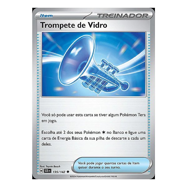 Card Pokemon Trompete De Vidro (135/142) Coroa Estelar