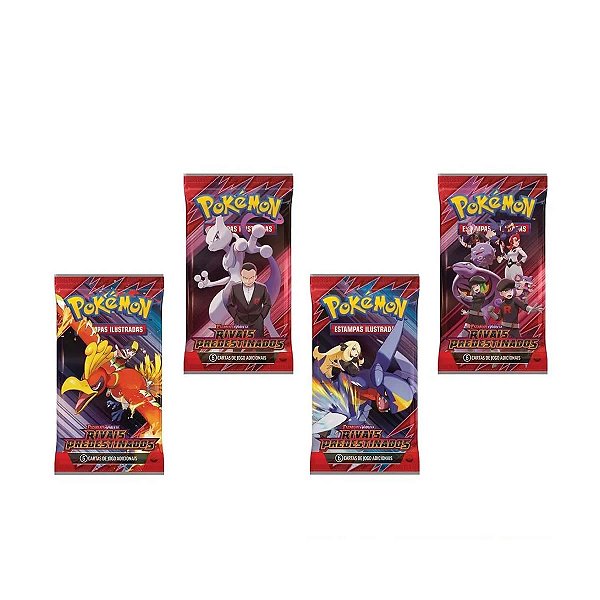 Cardbooster Pack Pokemon Escarlate E Violeta Rivais Predestinados