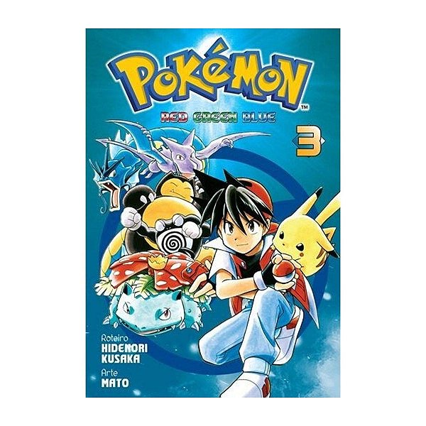 MANGA PANINI: POKEMON RED GREEN BLUE VOL.3