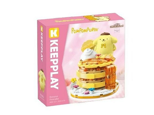 Bloco De Montar Panqueca De Banana Pompompurin K20862