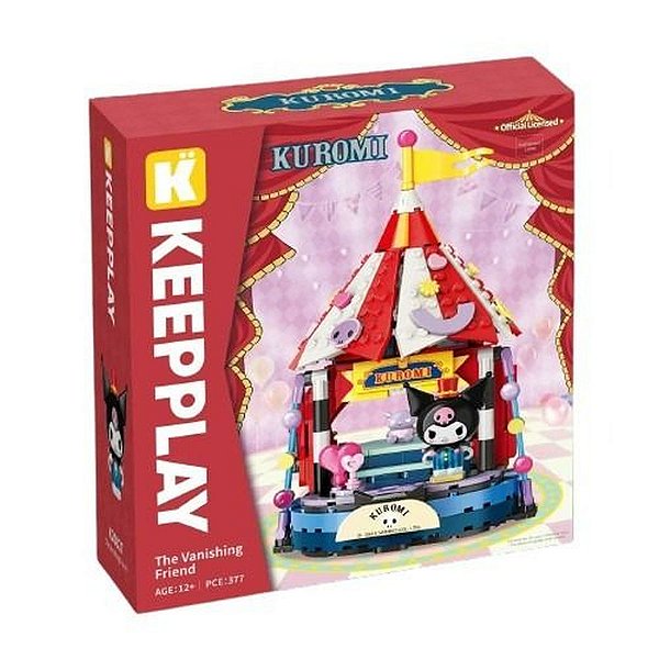 Bloco De Montar Amiga Mágica Kuromi K20827