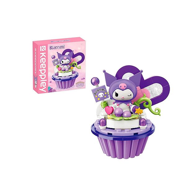 Bloco De Montar Personagem Kuromi Hello Kitty E Amigos