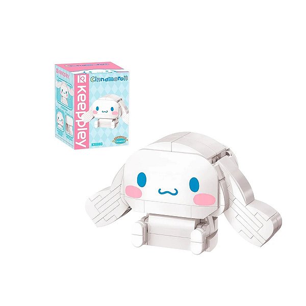 Bloco De Montar Personagem Cinnamoroll Hello Kitty E Amigos K20803