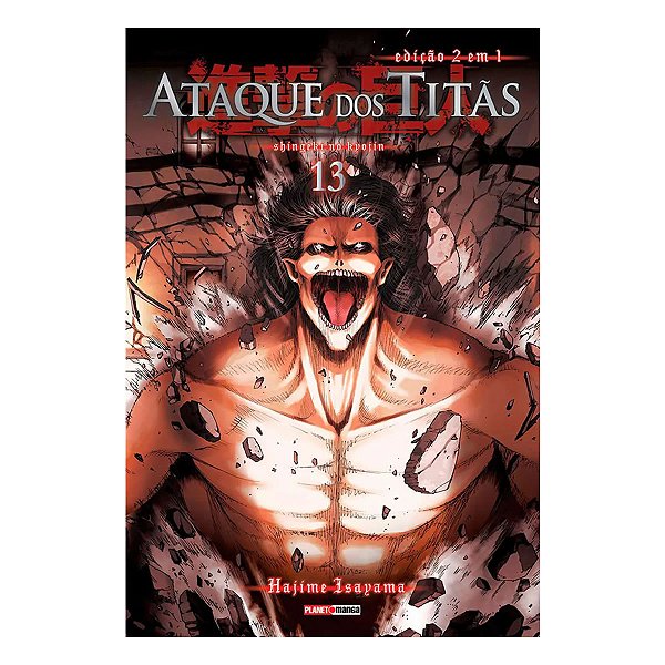 Ataques Dos Titãs  Edição 2 Em 1  Vol.13