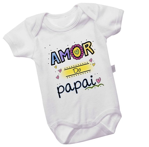 Body Personalizado Amor do Papai