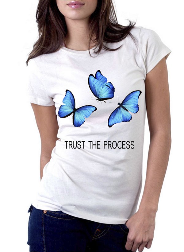 Camiseta Personalizada Trust The Process
