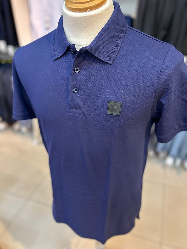 Camisa Polo Azul Marinho