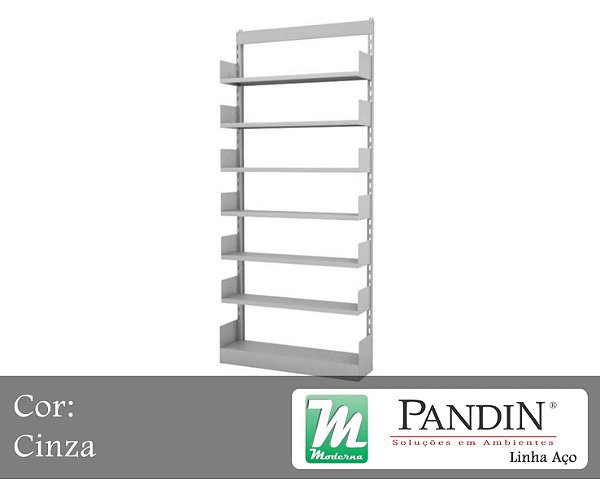 Pandin - Estante para Livros em Aço