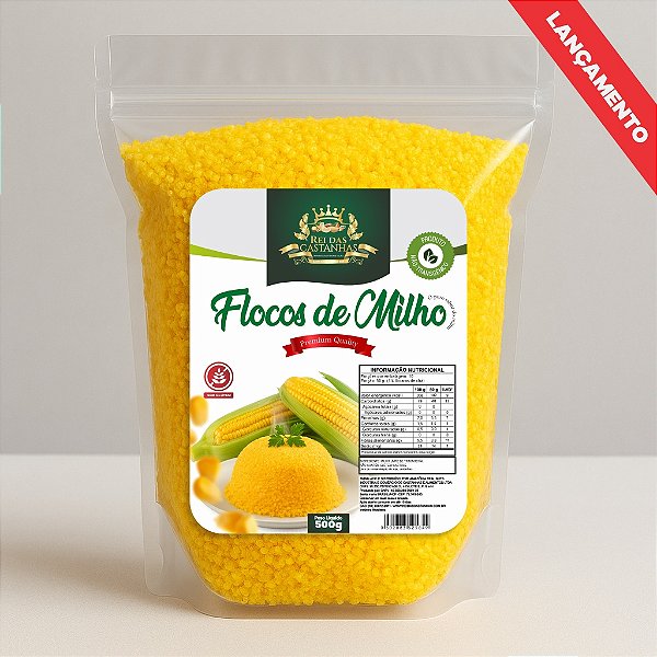 Flocos de Milho (Cuscuz) Rei das Castanhas