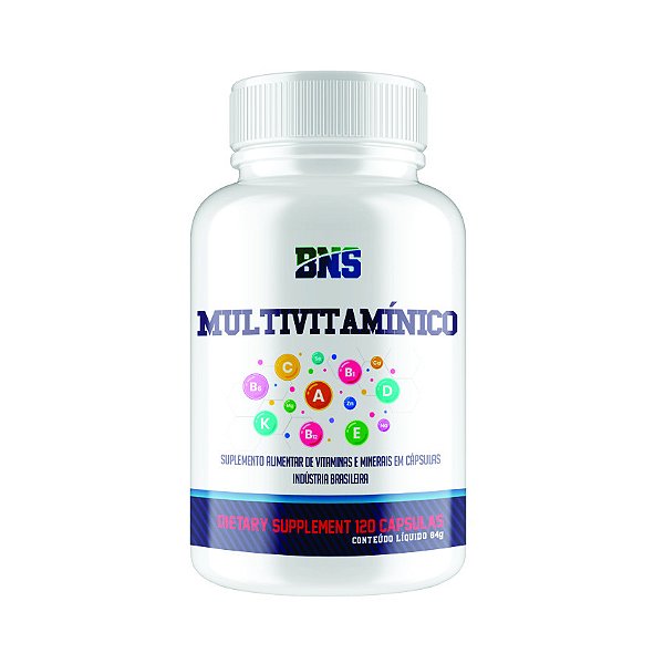 Multivitamínico 120 Cápsulas - BNS Nutrition