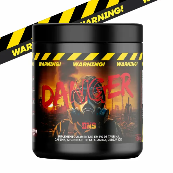 PRÉ-TREINO DANGER 150G - SABOR FRUTAS VERMELHAS - BNS NUTRITION