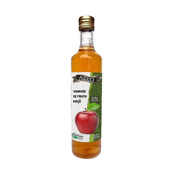 VINAGRE DE FRUTA MAÇÃ – 500ML – AZEO