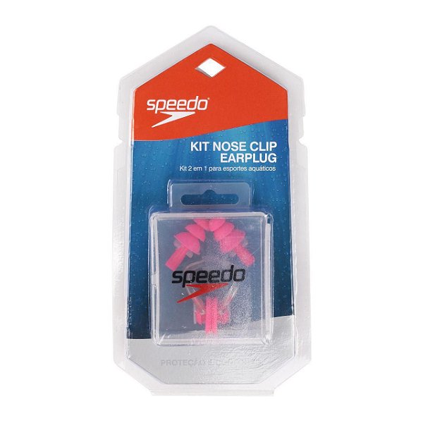 Kit Nose Clip e Earplug Speedo Kit 2 em 1