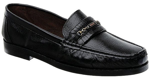 Sapato Casual Mocassim Masculino Fearnothi Couro Legítimo