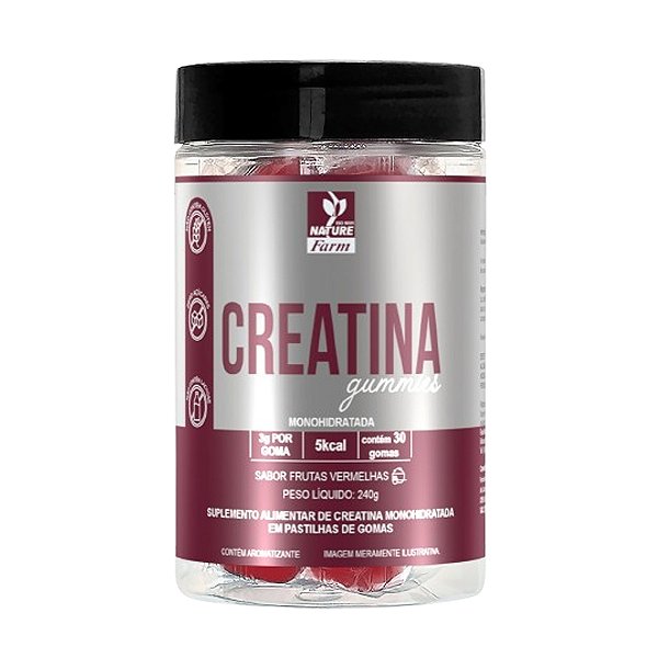 Creatina Gummies - Frutas Vermelhas