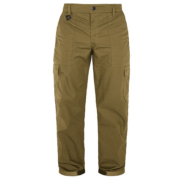 Calça Tática Cargo Rip Stop Caqui Operacional 6bolsos - 6x Sem Juros