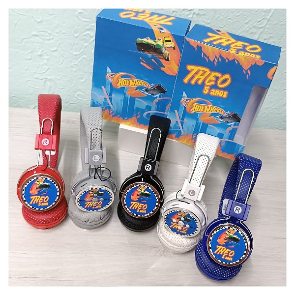 Fone de Ouvido - Hot Wheels