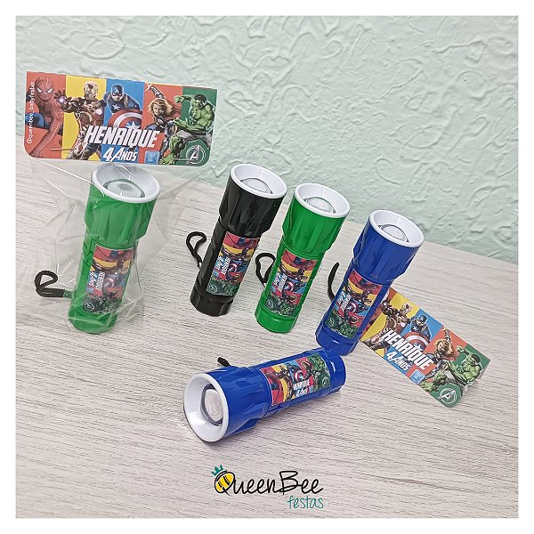 Lanterna de Led - Vingadores