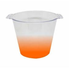 Balde de Gelo Jateado 5L Laranja