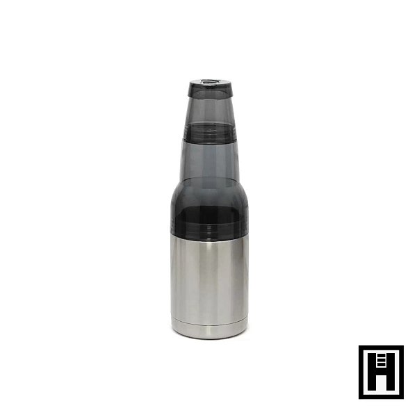 Cooler Inox  Long Neck  e Lata Térmico para Sublimação Prata