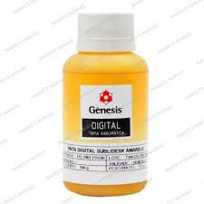 Tinta Sublimatica  Original Genesis Sublidesk 100ml - Amarelo
