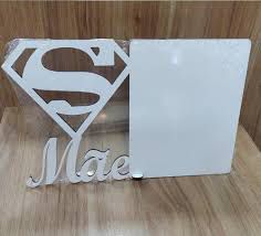 Porta Retrato Mdf Super Mãe