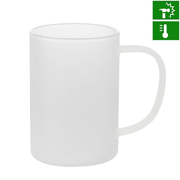 CANECA VIDRO - 300 ML FOSCO BORO