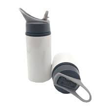 Squeeze Branca Alumínio Bico Nike 500ml