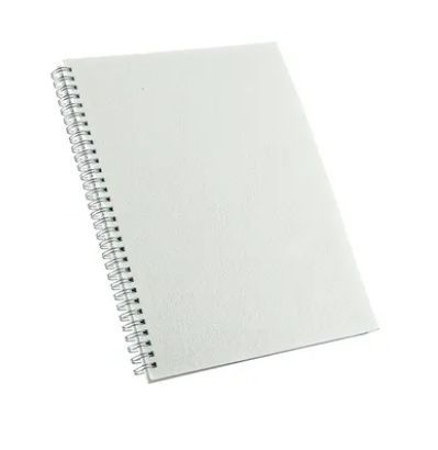CADERNO PEQUENO CAPA SUBLIMÁTICA PET 100 FOLHAS