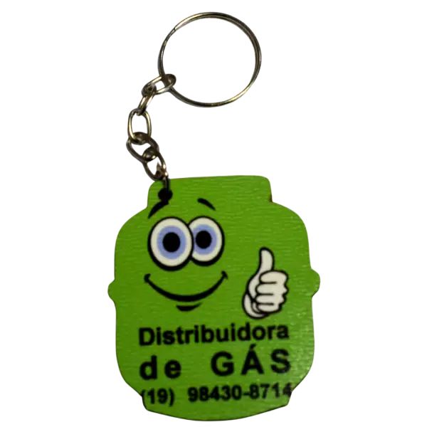 CHAVEIRO BOTIJÃO DE GÁS MDF PARA SUBLIMAÇÃO (6 UND)