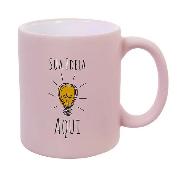 Caneca Rosa Fosca -  325 ML