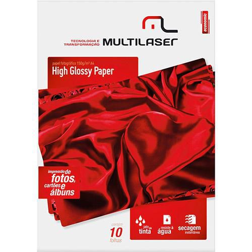 PAPEL FOTO MASTERPRINT 150G A4 10F ADESIVO