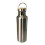 Garrafa Térmica Inox Tamba Bambu - Prata 500 ML