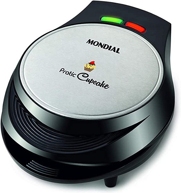 Máquina de Cupcake Mondial, Pratic, 110V, Preto/Inox, 1000W - CK-01