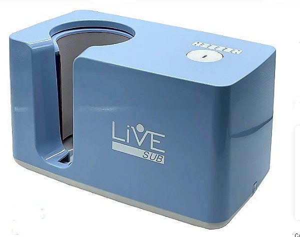 Prensa de Canecas LiveSub Easy Express Auto Open 110v - Azul