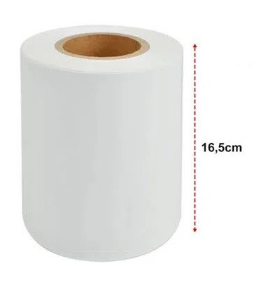 Filme Termo Encolhível 01 m x 0,165cm Branco