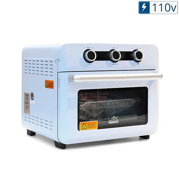 MINI FORNO 3D LIVESUB TÉRMICO DE 25 LITROS PARA SUBLIMAÇÃO 110V