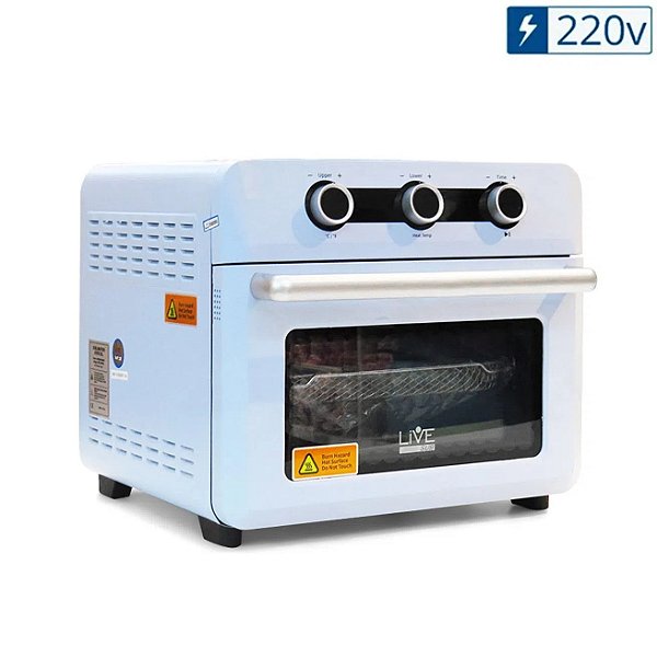 MINI FORNO 3D LIVESUB TÉRMICO DE 25 LITROS PARA SUBLIMAÇÃO 220V