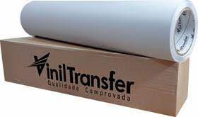 Filme De Recorte - Branco - Vinil Termocolante - 1m X 48cm - VINIL TRANSFER